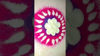 Easy Rangoli  Rangoil diwalirangoli rangolishorts easyrangoli trending ytshots yt art [upl. by Wendell]