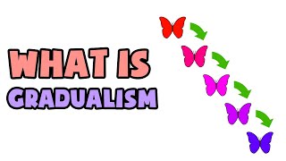 What is Gradualism  Explained in 2 min [upl. by Aicirtak]