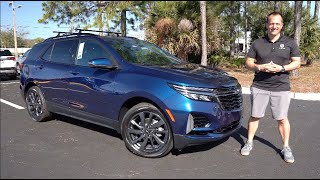 Is the NEW 2022 Chevrolet Equinox RS a better SUV than a Toyota RAV4 amp CRV [upl. by Giavani]