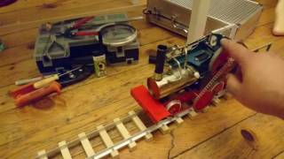 DIY Live steam locomotive RC test [upl. by Arie]