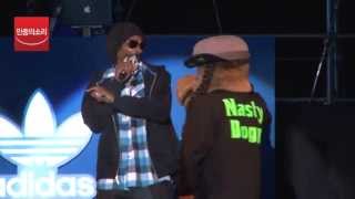 Snoop Dogg Tha shiznit amp 50centPIMP Live  스눕독 내한공연 [upl. by Nattirb962]