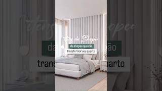 Itens da Shopee que vão transformar seu quarto achadinhos shopee decoração casadecorada quarto [upl. by Menell]