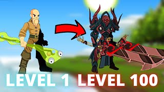 AQW Updated Progression Guide  Items amp Classes To Get At Your Level [upl. by Thorpe612]