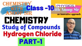 chemistry icse 10hydrogen chloridepart 1 [upl. by Hapte718]