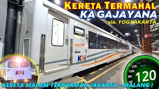 KERETA EKSEKUTIF TERMAHAL FULL TRIP Mudik Naik KA GAJAYANA Jakarta Malang TERCEPAT Apakah Nyaman [upl. by Glori]