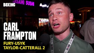 Carl Frampton Gives Final FuryUsyk Thoughts amp TaylorCatterall 2 [upl. by Mena139]