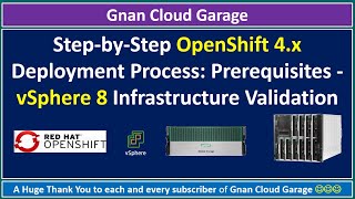 StepbyStep OpenShift 4x Deployment Process Prerequisites  vSphere 8 Infrastructure Validation [upl. by Xuaegram343]