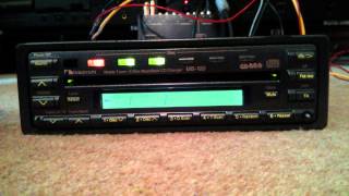 Nakamichi MB100 6 CD DIN Changer Head Unit [upl. by Kurtzman]