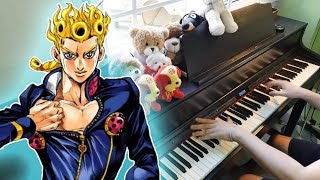 JoJos Bizarre Adventure Part 5 Golden Wind OP 「Fighting Gold」by Coda w SHEET MUSIC [upl. by Estrin]