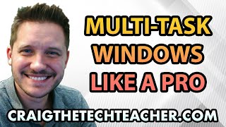 How To MultiTask Like A Pro with Task View On Windows 10 2022 [upl. by Eetak118]