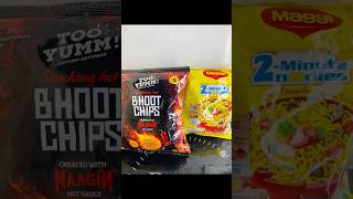 Too yumm spicy chips amp maggi🍜 btseating spicychip spicynoodles foodie sospicy extraspicy bts [upl. by Lacim]