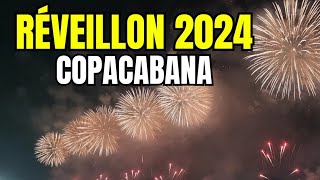 COPACABANA Beach RÉVEILLON 2024  Fireworks  Em 4K reveillon2024 [upl. by Ettelracs155]