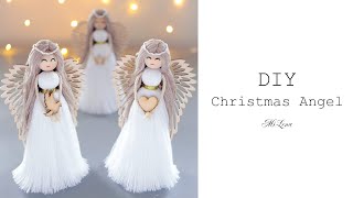 👼 СТАТУЭТКА РОЖДЕСТВЕНСКИЙ АНГЕЛ ❤️ CHRISTMAS ANGEL STATUETTE 👼 [upl. by Nosiram]