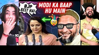 Asaduddin Owaisi Ne Parliament Me Hema Malini Or BJP Ki Band Baja Di 🤯 The Tenth Staar [upl. by Dorcas]