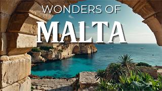 Wonders of Malta  Top 10 Best Places to Visit  Travel Video 4K [upl. by Eilyah535]