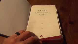 The Vines Expository Bible NKJV [upl. by Danika]