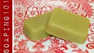 How to Make CP Conditioning Shampoo Bar for all hair types  Soaping101 [upl. by Sexela674]