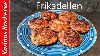 Saftige Frikadellen Fleischküchle selber machen und braten nach Omas Rezept  Bulette [upl. by Affra649]