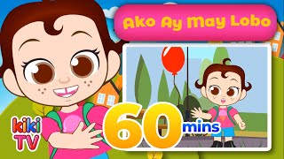 Ako Ay May Lobo 60 mins  MORE  Pinoy Nursery Rhymes amp Kids Songs KikiTV [upl. by Aicened6]