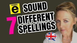 How to Pronounce e with 7 different spellings  British English Pronunciation [upl. by Prader]