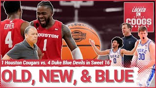 What can you expect with 1 Houston Cougars vs 4 Duke Blue Devils in Sweet 16 of March Madness [upl. by Yllek]