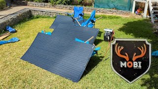 Mobi 400W Flexible Solar Panels From Ebay [upl. by Casilde457]