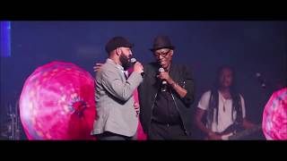 Abreham Gebremedhin and Ali Birra singing nin deema in Gize Concert 2 Addis Ababa Ethiopia [upl. by Aicilyt]