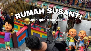 Main ke Rumah Susanti Ipin dan Upin  Cara kerumah Mreka🇲🇾🍃 [upl. by Ojibbob]