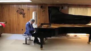 Mr Fazioli playing my f308 concert grand piano [upl. by Notse]