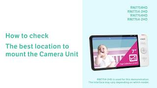 Check the best location to mount the Camera Unit  VTech RM7754HD RM7764HD and more [upl. by Garfinkel602]