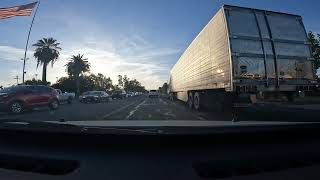 Los Banos CA  Pacheco Blvd  POV 4K [upl. by Packton]