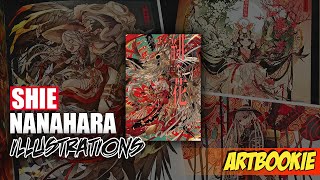 The Level of Details in this Artbook is Insane  Shie Nanahara Artworks HIBANA  Flipthrough Review [upl. by Aleacim]