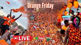 LIVE Worlds Biggest Street Carnival Massive Crowd storm Cape Coast Orange Friday Street Carnival [upl. by Iris649]