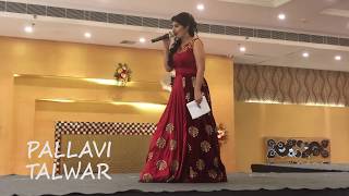 Hosting Fashion Show By PALLAVI TALWAR [upl. by Hisbe431]