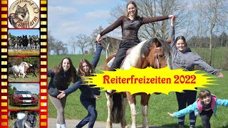 Reiterferien mit Aktivurlaub der CV Ponyfarm all inclusive Reitabenteuer Zusammenschnitt 2022 [upl. by Girish]