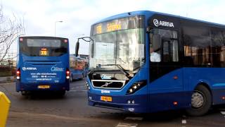 Nieuwe Qliners van Arriva in Alphen aan den Rijn [upl. by Ruddy509]