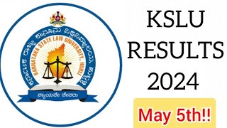 KSLU RESULTS 2024 DATE FIX 🔥🔥 [upl. by Aretina]