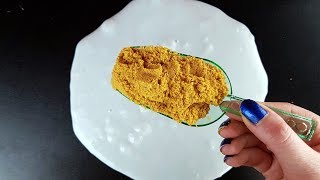 Sand Slime Mixing  Satisfying Slime Video [upl. by Itteb287]