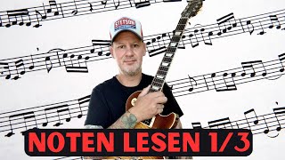 Noten lernen auf Gitarre für Anfänger  Teil13 [upl. by Tj477]