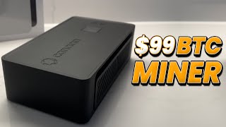 A 99 Mini Bitcoin Miner How To Mine BTC Profitably CHEAP [upl. by Atirehc]