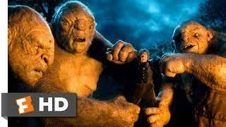 The Hobbit An Unexpected Journey  Battling the Trolls Scene 510  Movieclips [upl. by Acireh]