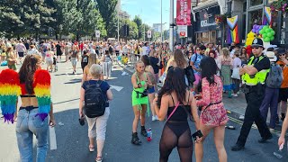 Brighton Pride Parade 2022 • Summer Walking Tour [upl. by Nolte]