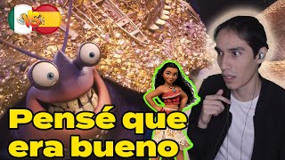 REACCIÓN a BRILLOBRILLANTE 🇲🇽 Latino vs Español 🇪🇸 Moana 🦀 [upl. by Eustatius]