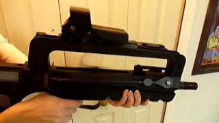 Airsoft FAMAS AEG blowback [upl. by Rabka]