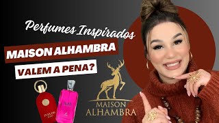 Perfumes ÁRABES da Maison Alhambra são bons 🧐 Alive Now e Philos Rosso [upl. by Ynafetse660]