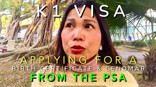 How to apply Birth Certificate amp cenomar through PSA [upl. by Nickie]