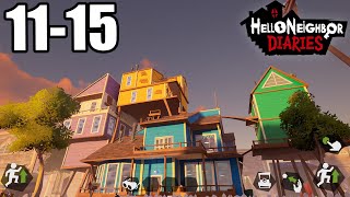 Hello Neighbor Nickys Diaries ACT 3  Mission 1116 Walkthrough AndroidiOS [upl. by Anglo]