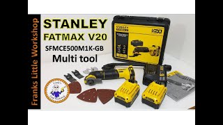 STANLEY Fatmax Multi tool SFMCE500M1KGB [upl. by Nehcterg]