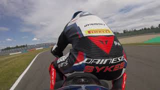 Tom Sykes  Onboard Lap at the EuroSpeedway Lausitz [upl. by Annad938]