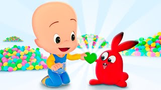 The emtions and the bunnies 🐰🥰😭  Cleo amp Cuquin  Toddlers  Education [upl. by Naeroled]